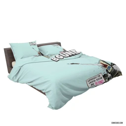 In a Single Bound Heroic Feats Comic Bedding Set 2