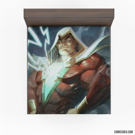 Infinite Crisis Shazam Multiverse Epic Comic Fitted Sheet 1