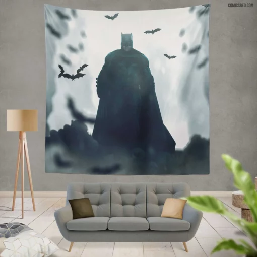 Infinite Shadows Multiverse Batman Event Comic Wall Tapestry