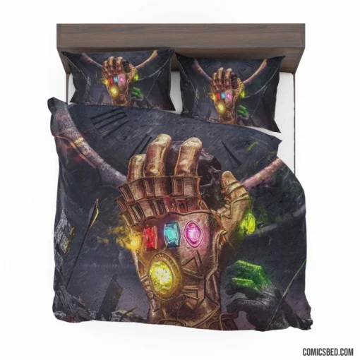 Infinity Gauntlet Marvel Cosmic Epic Comic Bedding Set 1