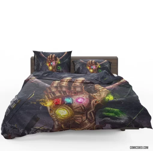 Infinity Gauntlet Marvel Cosmic Epic Comic Bedding Set