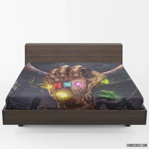 Infinity Gauntlet Marvel Cosmic Epic Comic Fitted Sheet