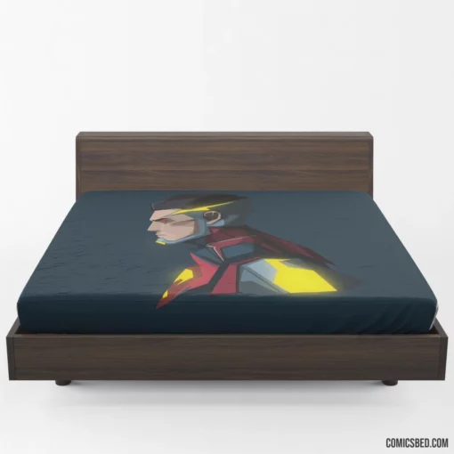 Injustice Superman Tyrannical Hero Comic Fitted Sheet