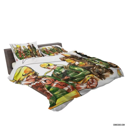 Iron Fist Martial Master Comic Bedding Set 2