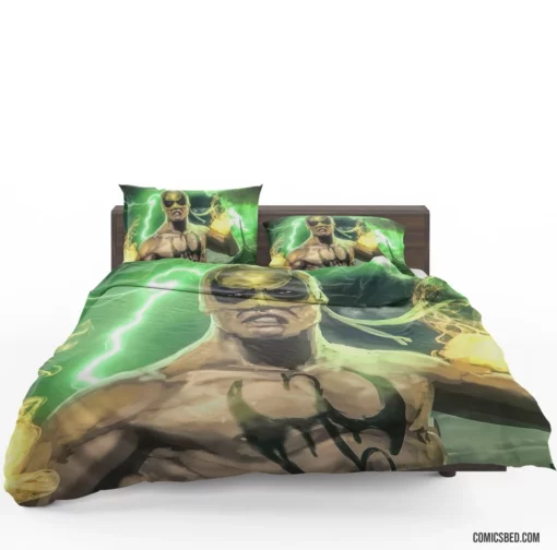 Iron Fist Marvel Martial Artist Comic Bedding Set