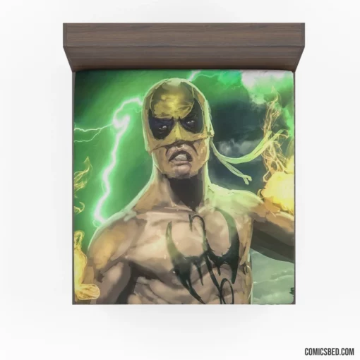 Iron Fist Marvel Martial Artist Comic Fitted Sheet 1