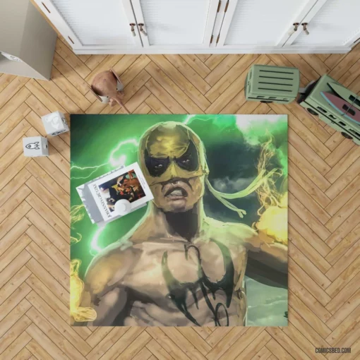 Iron Fist Marvel Martial Artist Comic Rug