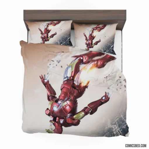 Iron Man Armor-clad Exploits Comic Bedding Set 1