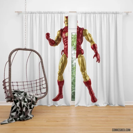 Iron Man Armored Avenger Chronicles Comic Curtain