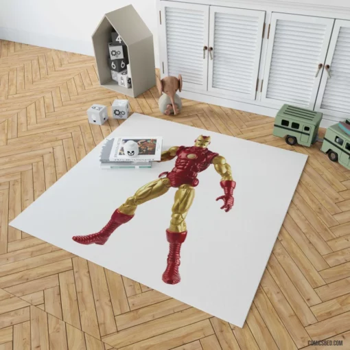 Iron Man Armored Avenger Chronicles Comic Rug 1