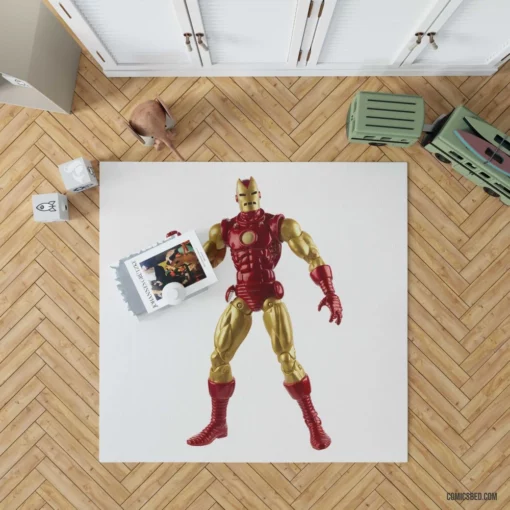 Iron Man Armored Avenger Chronicles Comic Rug