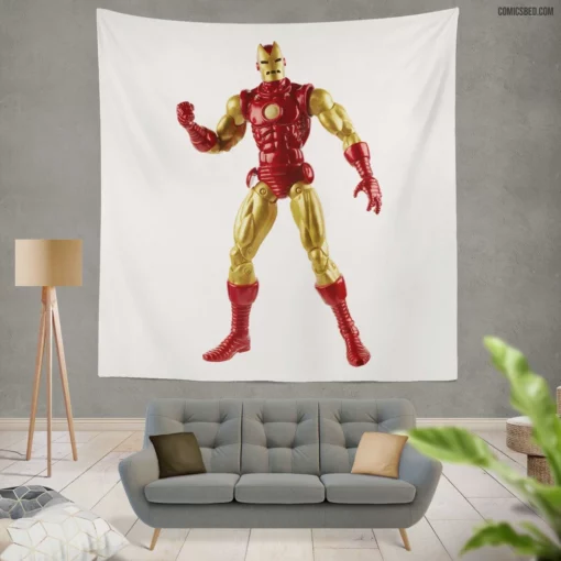 Iron Man Armored Avenger Chronicles Comic Wall Tapestry