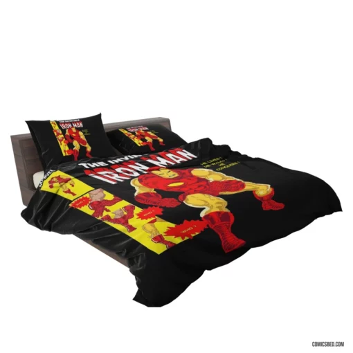 Iron Man Chronicles Marvel Armored Hero Comic Bedding Set 2