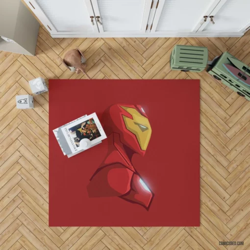 Iron Man Comic Genius Inventor Stark Rug