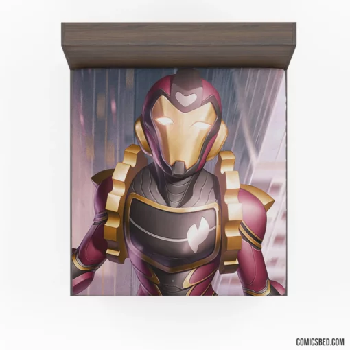 Iron Man Epic Quest Comic Fitted Sheet 1