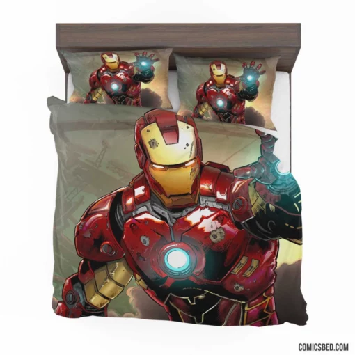 Iron Man Everlasting Legacy Comic Bedding Set 1