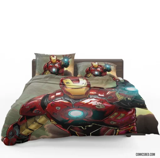 Iron Man Everlasting Legacy Comic Bedding Set