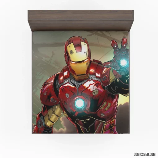 Iron Man Everlasting Legacy Comic Fitted Sheet 1