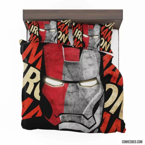 Iron Man High-Tech Exploits Comic Bedding Set 1