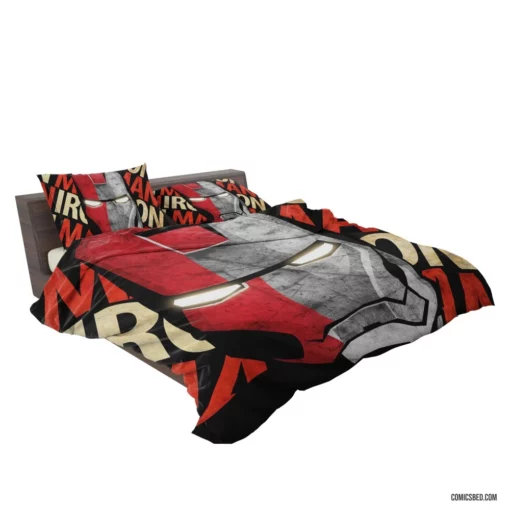 Iron Man High-Tech Exploits Comic Bedding Set 2