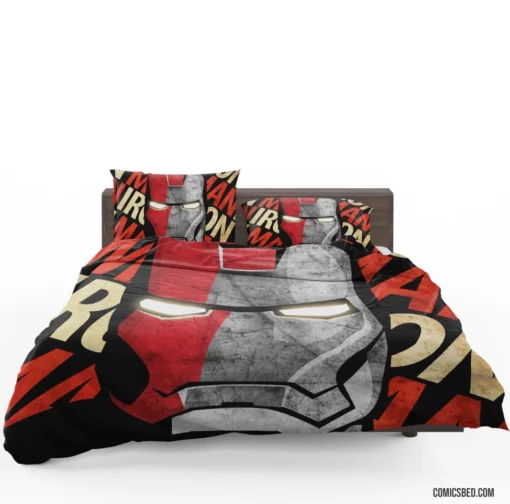 Iron Man High-Tech Exploits Comic Bedding Set