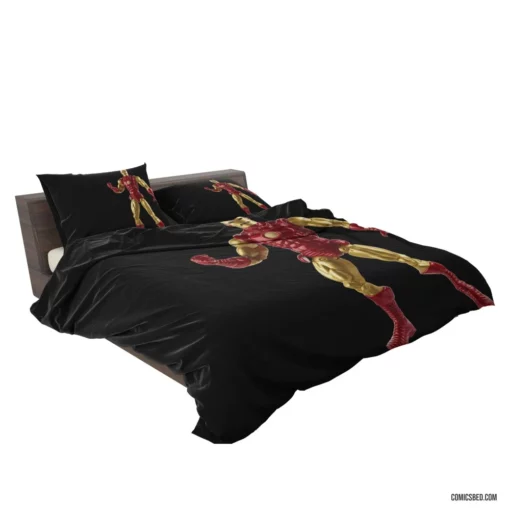 Iron Man High-Tech Heroic Exploits Comic Bedding Set 2