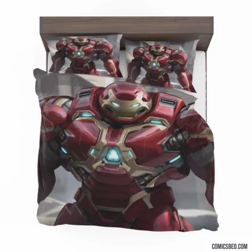 Iron Man Hulkbuster Marvel Hero Comic Bedding Set 1