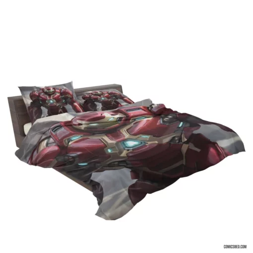 Iron Man Hulkbuster Marvel Hero Comic Bedding Set 2