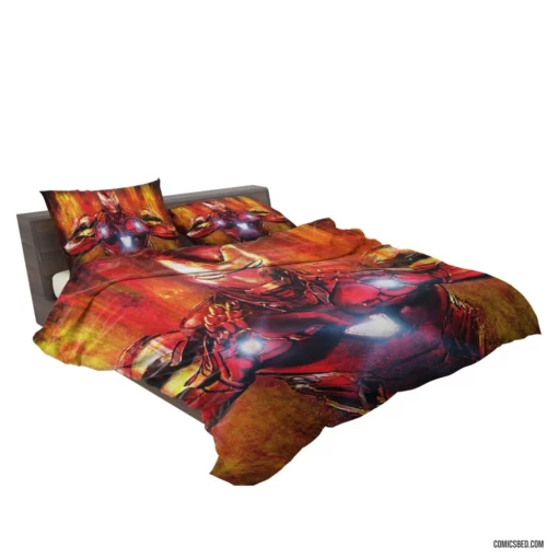 Iron Man Immortal Heritage Comic Bedding Set 2