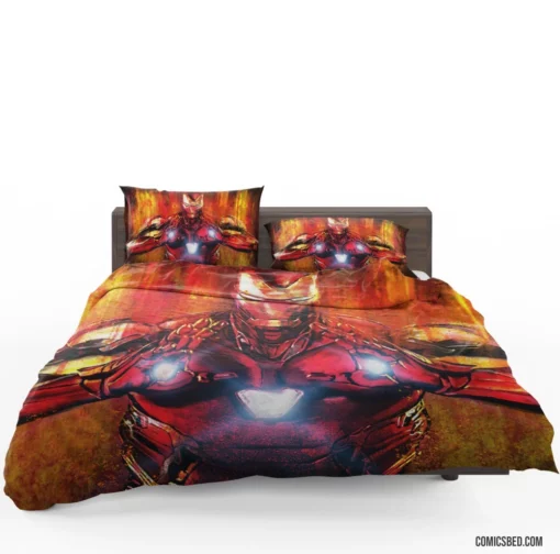 Iron Man Immortal Heritage Comic Bedding Set