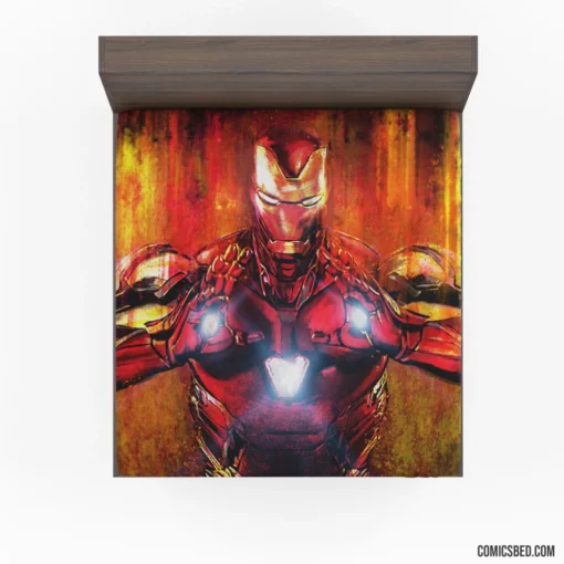 Iron Man Immortal Heritage Comic Fitted Sheet 1