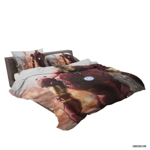 Iron Man Immortal Legacy Comic Bedding Set 2