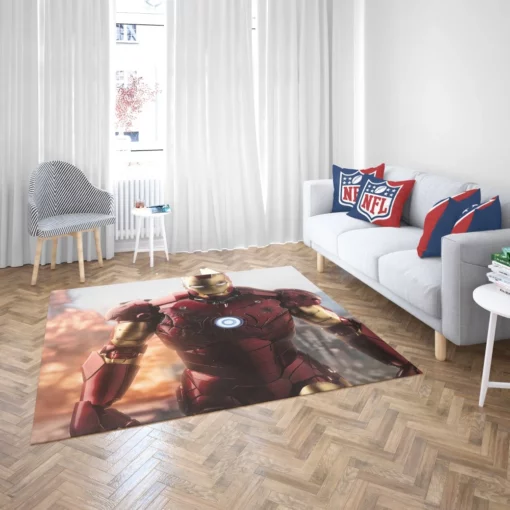 Iron Man Immortal Legacy Comic Rug 2