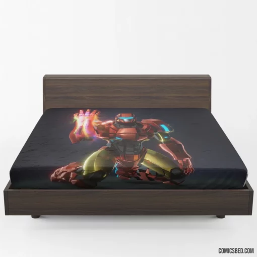 Iron Man Infinity Gauntlet Marvel Power Comic Fitted Sheet