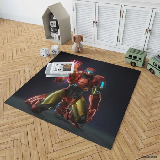 Iron Man Infinity Gauntlet Marvel Power Comic Rug 1