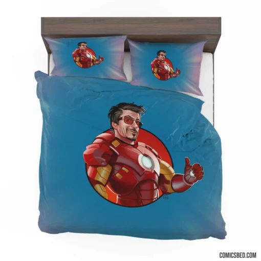 Iron Man Inventive Quests Comic Bedding Set 1