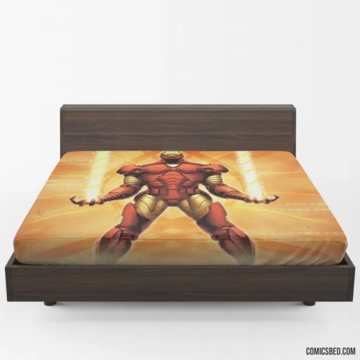 Iron Man Journey Comic Fitted Sheet