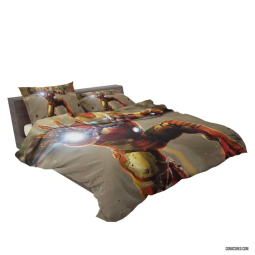 Iron Man Marvel Armored Hero Comic Bedding Set 2