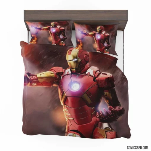 Iron Man Marvel Enduring Spirit Comic Bedding Set 1