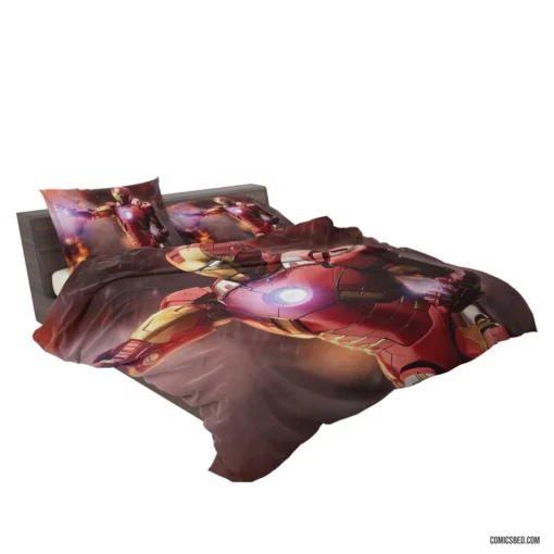 Iron Man Marvel Enduring Spirit Comic Bedding Set 2