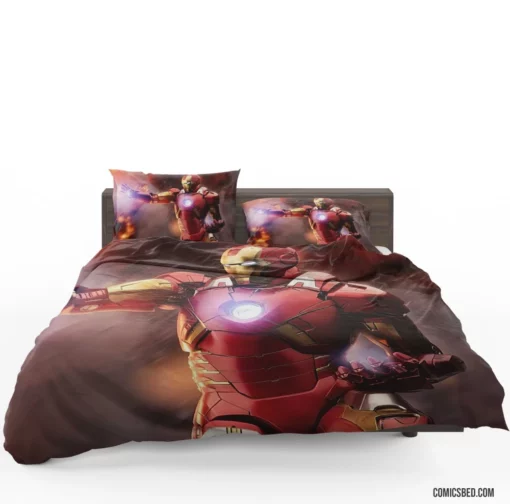 Iron Man Marvel Enduring Spirit Comic Bedding Set