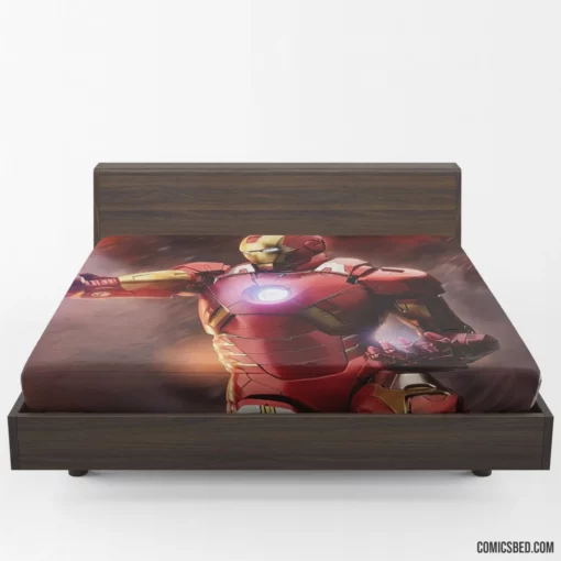 Iron Man Marvel Enduring Spirit Comic Fitted Sheet