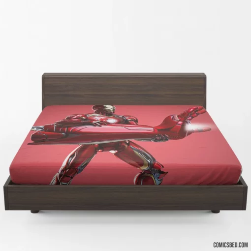 Iron Man Marvel Genius Hero Comic Fitted Sheet