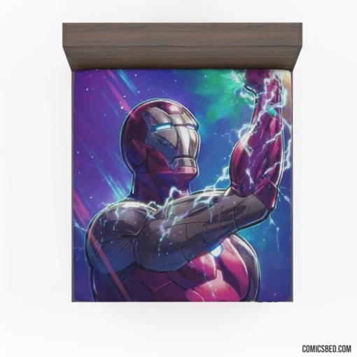 Iron Man Marvel Genius Legacy Comic Fitted Sheet 1