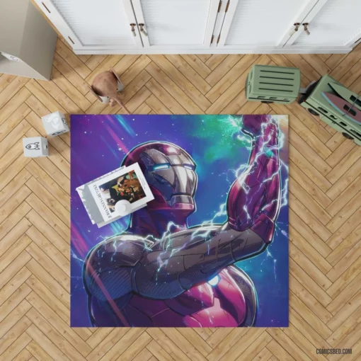 Iron Man Marvel Genius Legacy Comic Rug