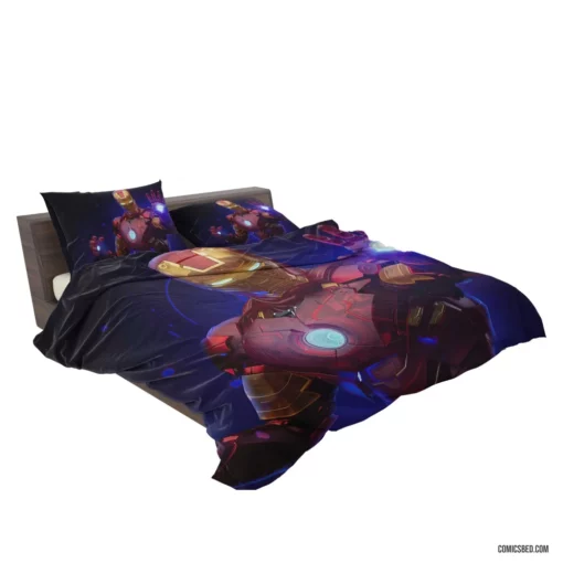 Iron Man Marvel Heroic Tale Comic Bedding Set 2