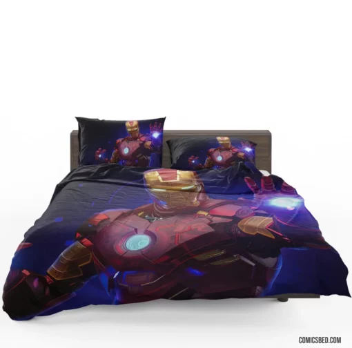 Iron Man Marvel Heroic Tale Comic Bedding Set