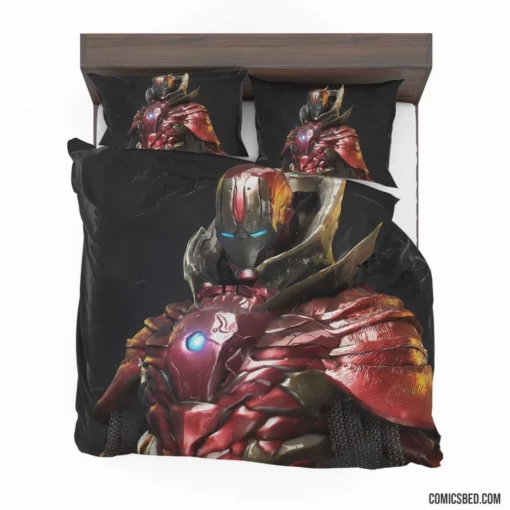 Iron Man Marvel Ingenious Inventor Comic Bedding Set 1