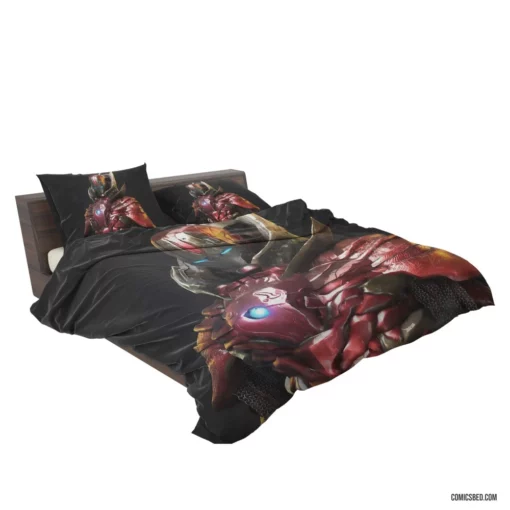 Iron Man Marvel Ingenious Inventor Comic Bedding Set 2