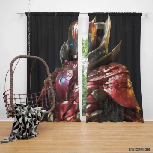 Iron Man Marvel Ingenious Inventor Comic Curtain